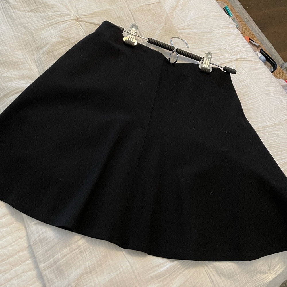 Flare Black Skirt